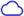 OneDrive cloud logo button icon.