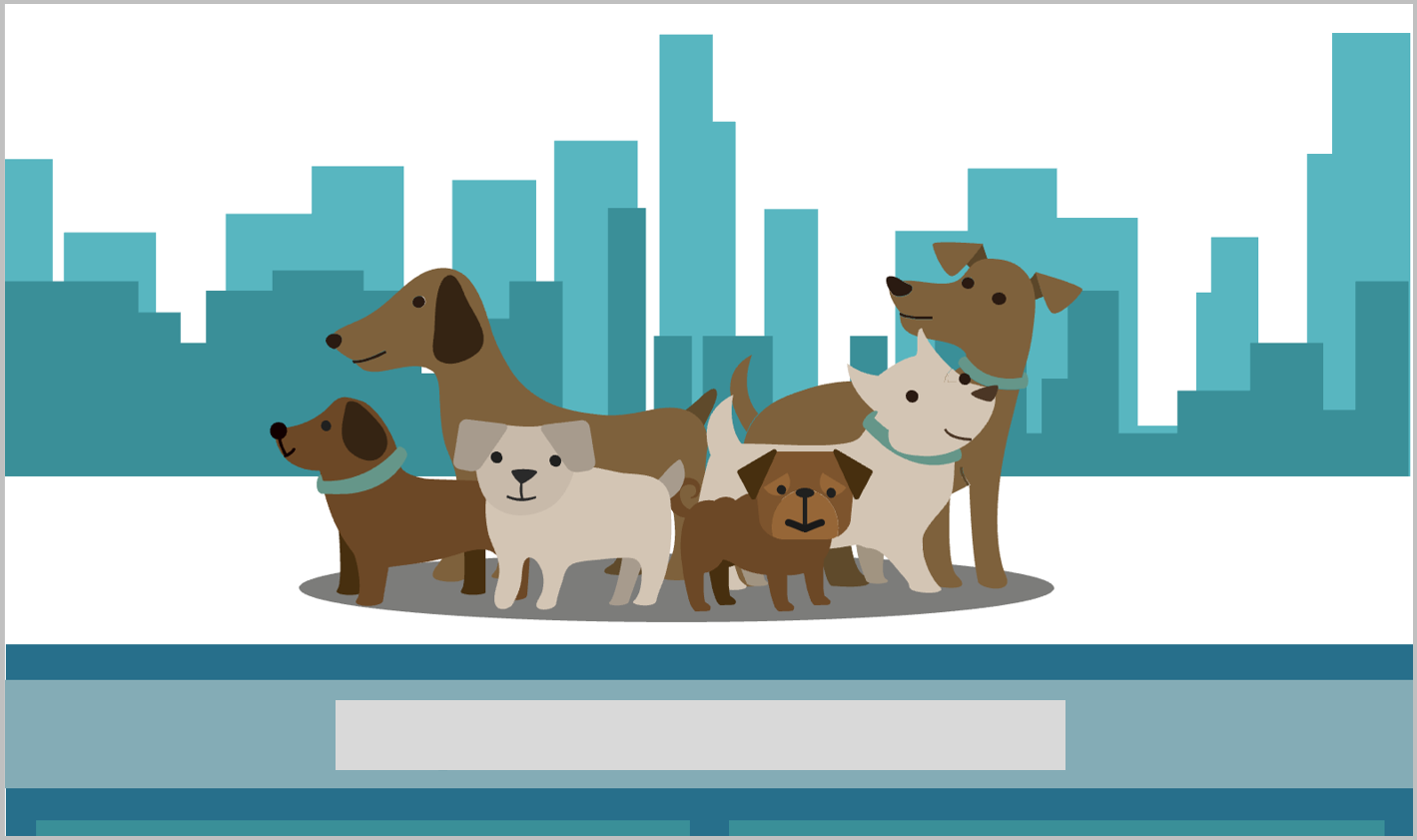 Conceptual image of a small business flyer