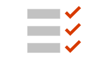 illustration of a conceptual checklist