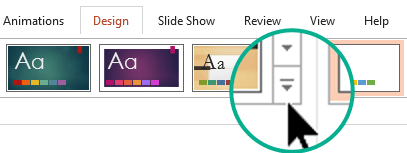 Click the 'More' button