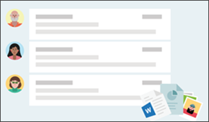 Image of a graphic for M365 collaboration