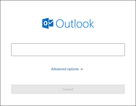 Select Advanced options.