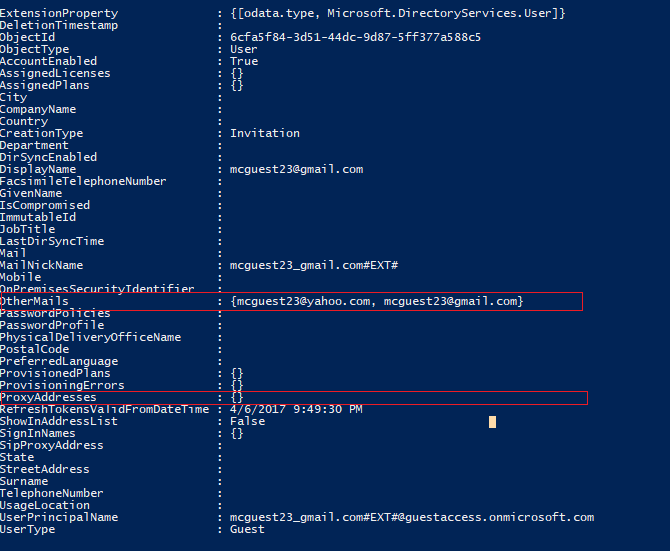 Example of guest user account not configured properly